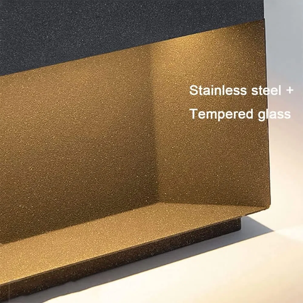 Pfostenleuchten Außenbereich Quadratische moderne Pfostenleuchte for draußen 3000K LED Zaun Deck Säule Cap Lampe IP65 Wasserdicht Patio Pole Pillar Laterne for Landschaft Garten flache Oberfläche(30*1