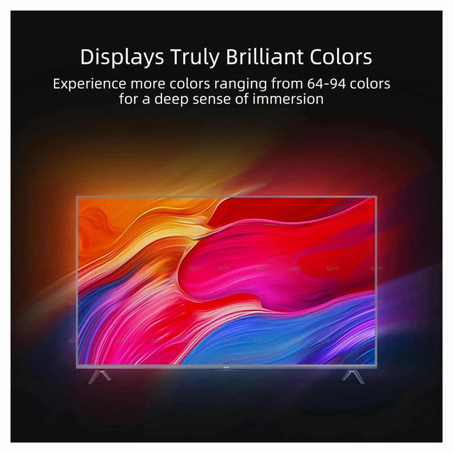 Smart Screen Sync Ambient LED Strip TV PC Monitor Hintergrundbeleuchtung 4K Gaming Musik Licht WiFi Sprachassistent kompatibel(21-24 Inch,US Plug)