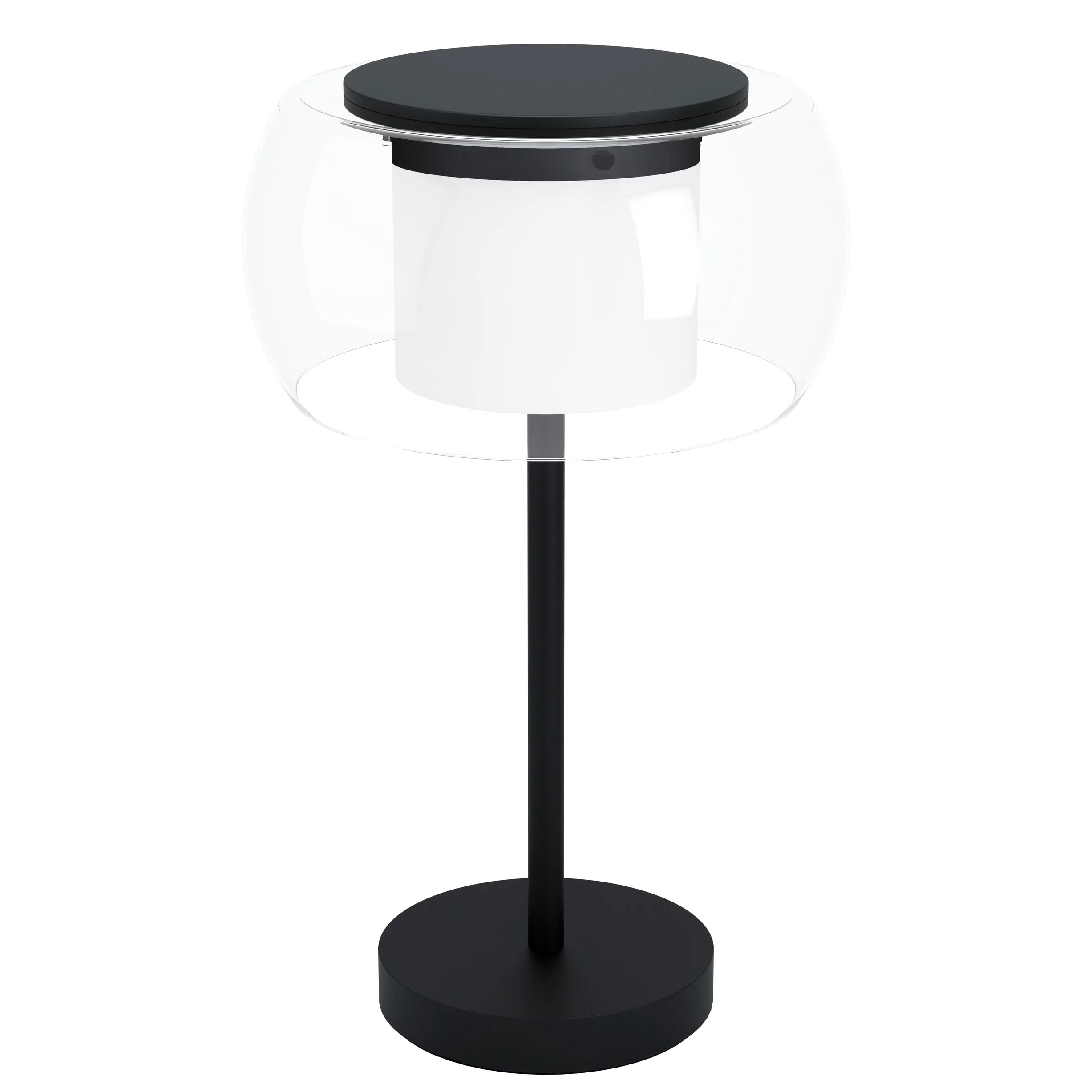 EGLO LED Tischlampe Briaglia-c, dimmbare Smart Home Nachttischlampe aus
